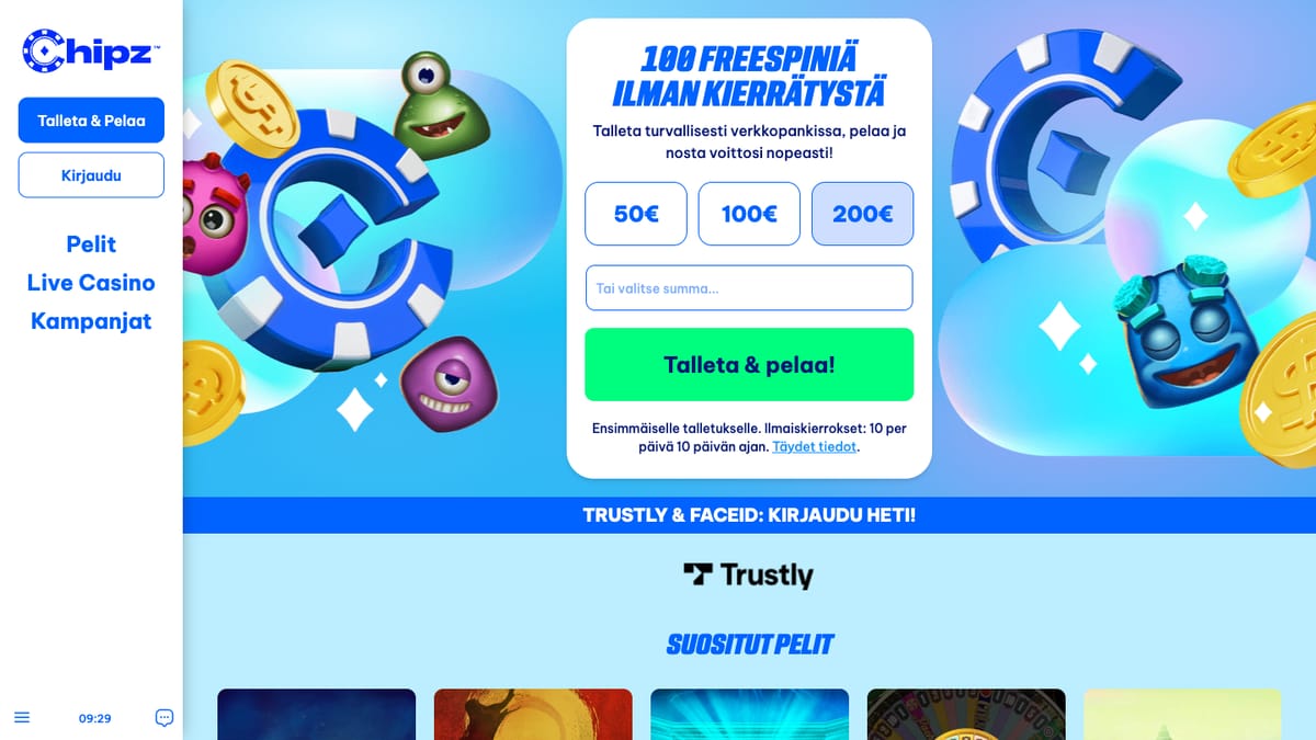 Chipz etusivu