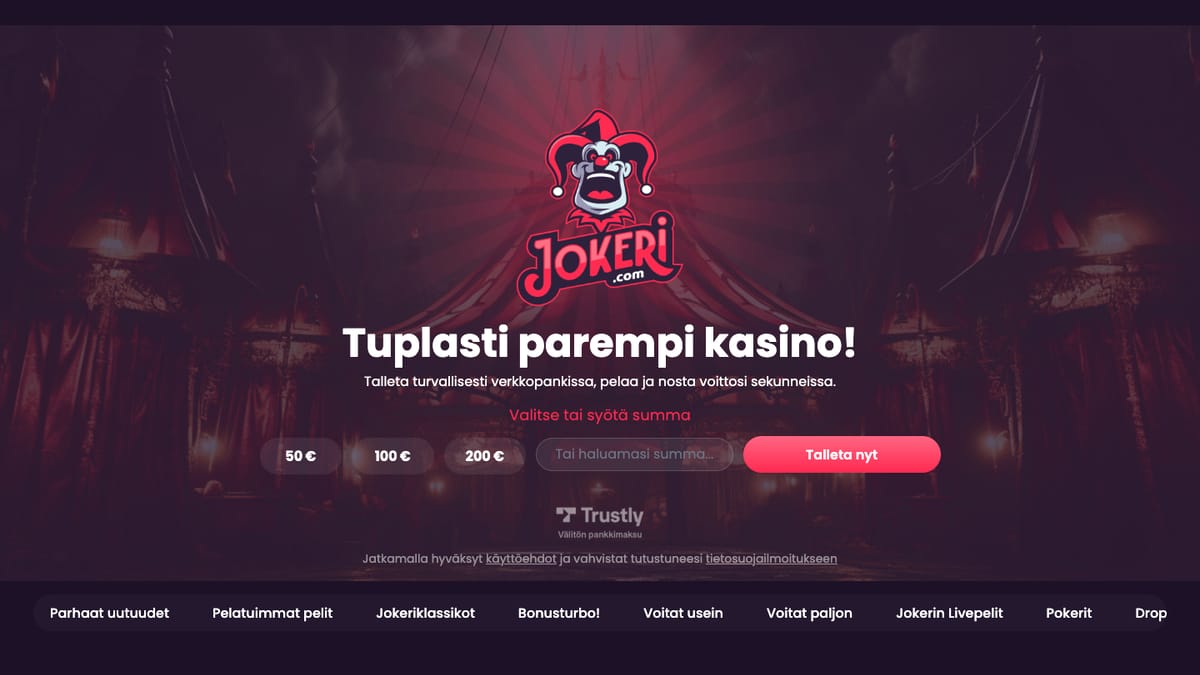 Jokeri etusivu