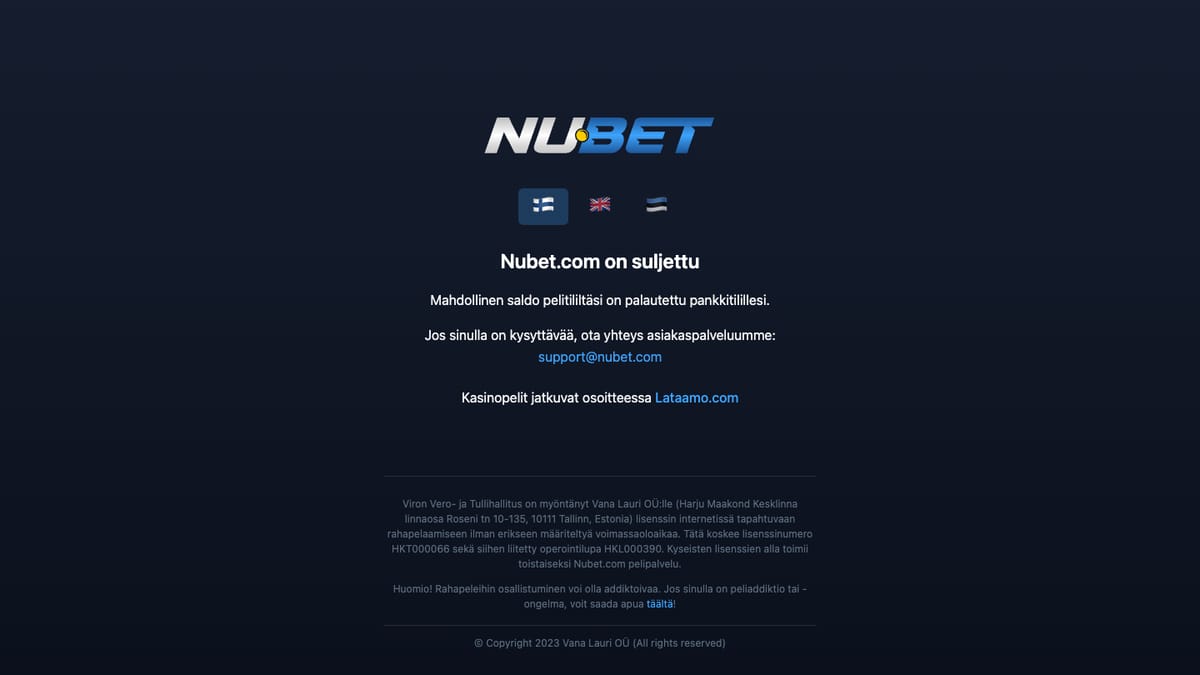 Nubet etusivu