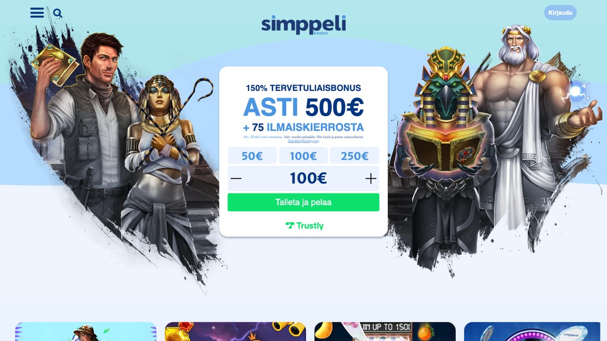 Simppeli Kasino etusivu