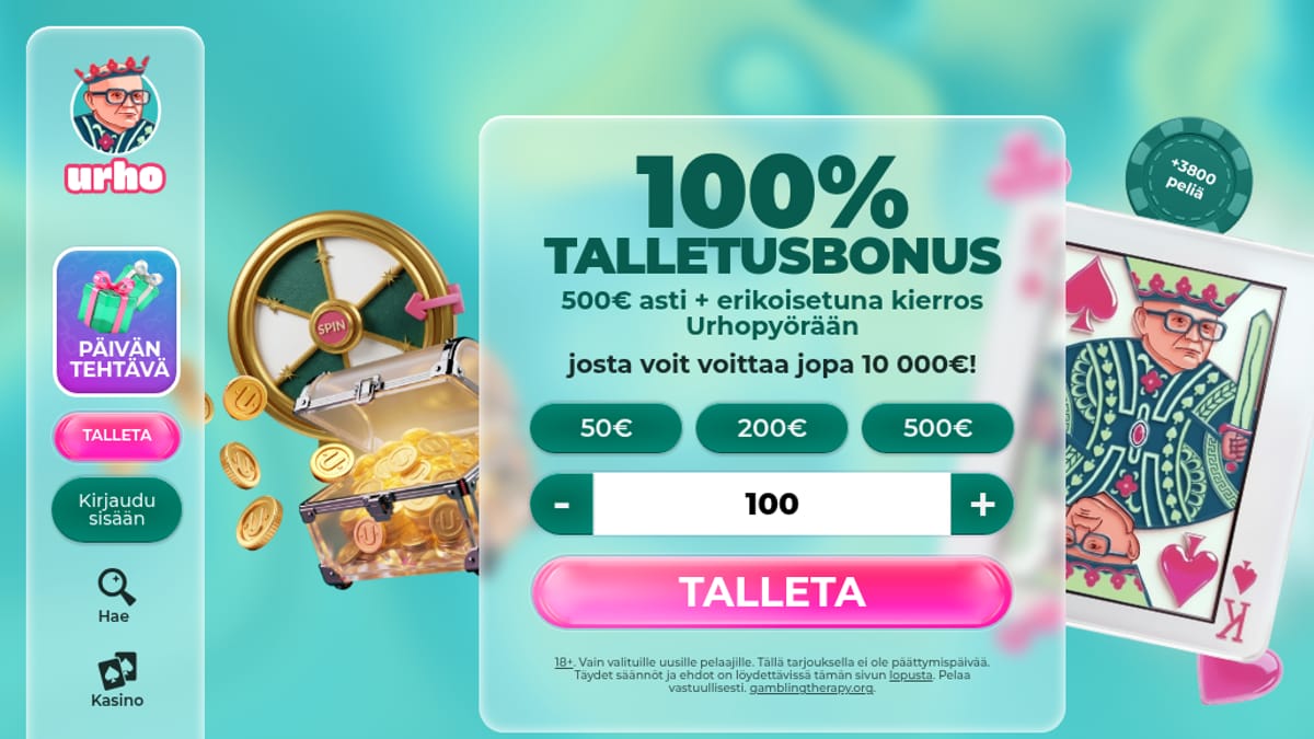 Urho etusivu